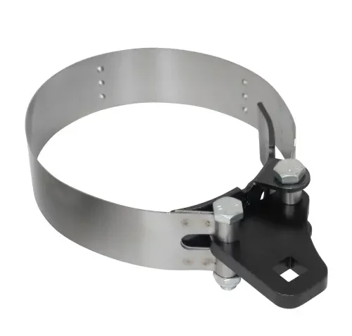 Heavy-Duty Oil Filter Wrench 1.5" Band, 5" Diameter